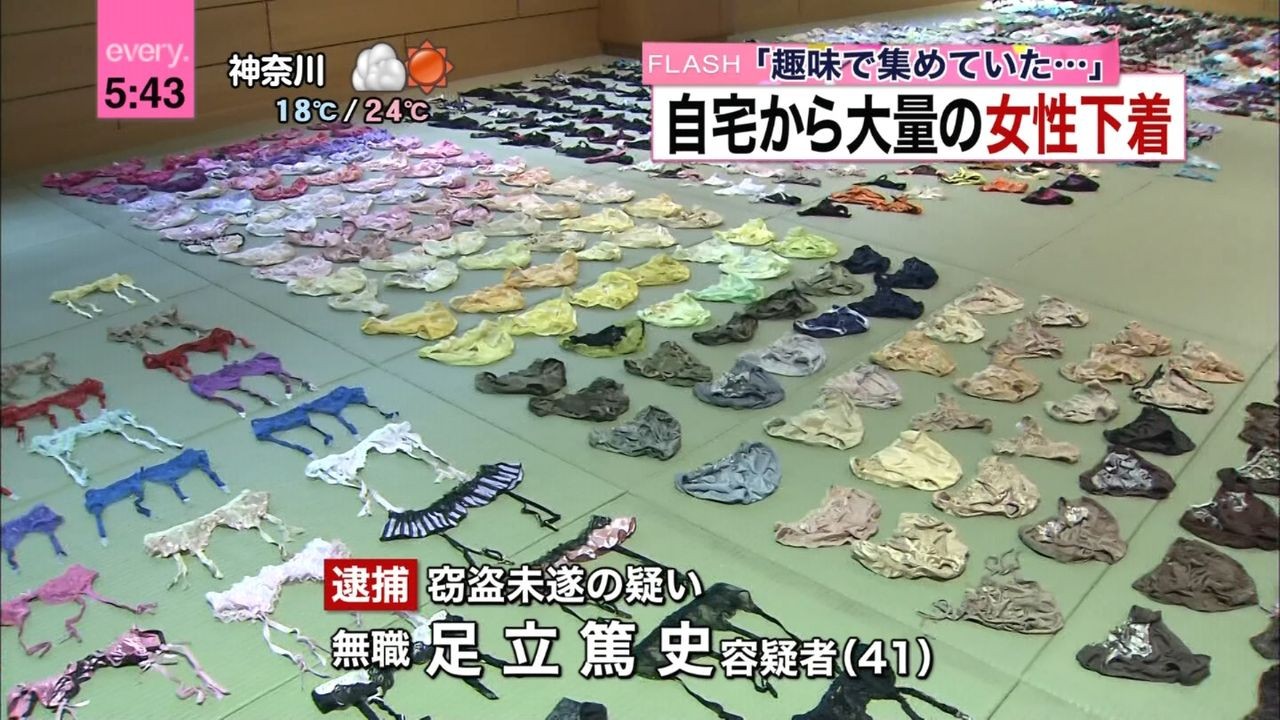日本警察「排列的藝術」連胖次都不放過　網友跪求：讓我幫忙（圖／翻攝自5ch）