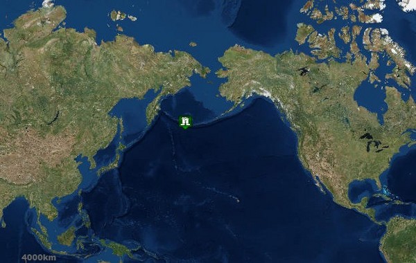 ▲▼美國阿拉斯加海域地震。(圖／翻攝自美國地質調查所（USGS）)