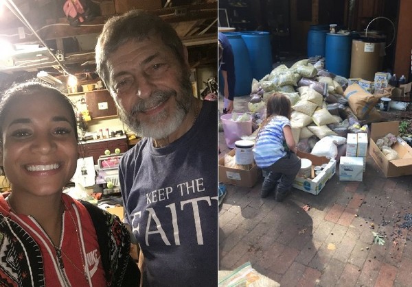 ▲捐出囤積45年的糧食，美男拯救了波多黎各一整個城鎮的災民。（圖／取自臉書／Victoria Anthony Martinez Barber）