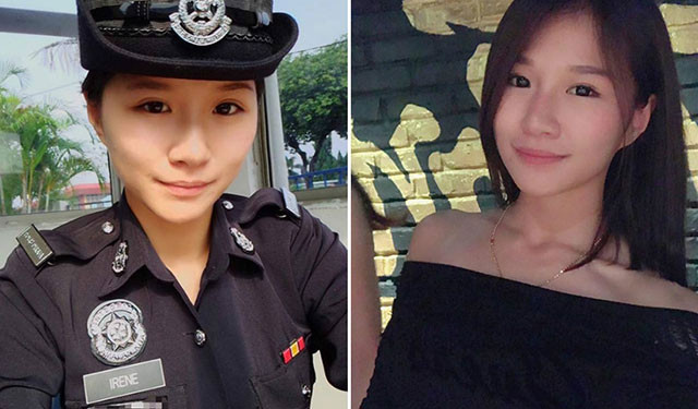亞洲6國女警比一比（圖／網路翻拍）