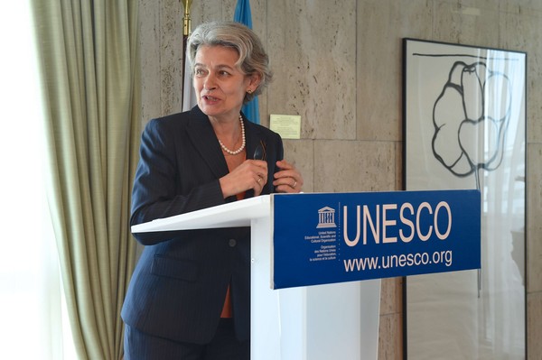▲▼聯合國教科文組織（UNESCO）總幹事博科娃（Irina Bokova）。（圖／達志影像／美聯社）