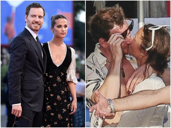 麥可法斯賓達（Michael Fassbender）和艾莉西亞薇坎德（Alicia Vikander）婚禮倒數。（圖／達志影像／美聯社、翻攝自_vikassy_ IG）