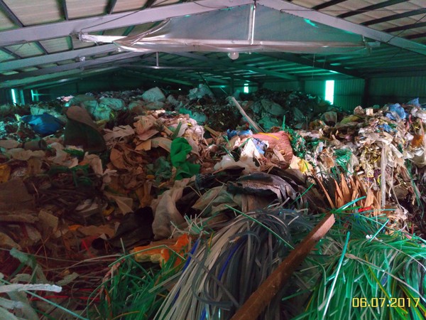 ▲▼黑心！破獲台南非法棄置廢棄物集團　清除費用要4千萬元 。（圖／環保署提供）