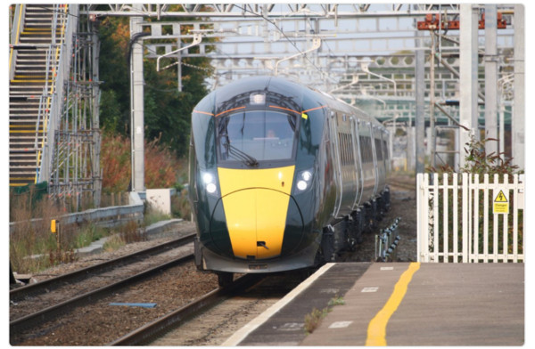 ▲▼日立鐵路歐洲公司為英國生產的新型高鐵。（圖／取自Garry Keenor推特）