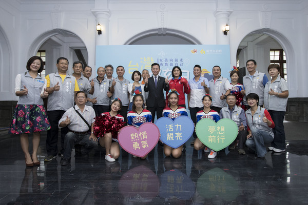 ▲奧運拳擊好手陳念琴代言新竹市台灣女孩日系列活動。