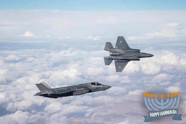 ▲▼以色列F-35傳出遭敘利亞擊中，成為F-35實戰受損首例。（圖／取自Israeli Air Force 臉書）