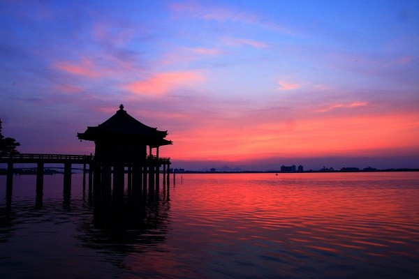 ▲美到失心楓！流轉京都琵琶湖楓情。（圖／鳳凰旅遊提供）