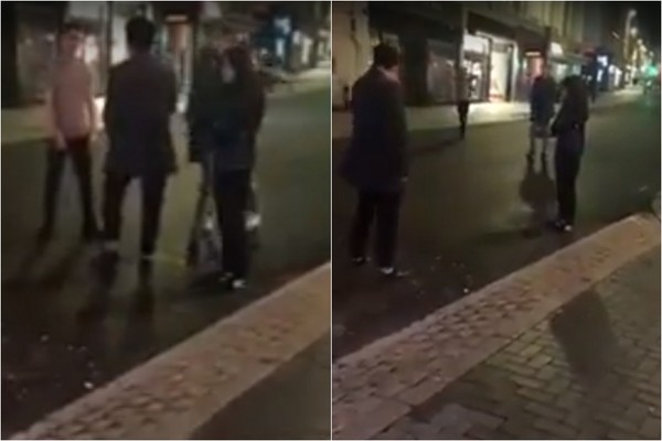 ▲▼韓國一名到男大生到英國東南部布萊頓的大學留學，不料晚上和友人在街頭走路時，竟遭到3名白人以「因為你是亞洲人」挑釁、毆打，導致其中一顆牙齒當場噴飛，10餘顆牙齒晃動。（圖／翻攝自YouTube）