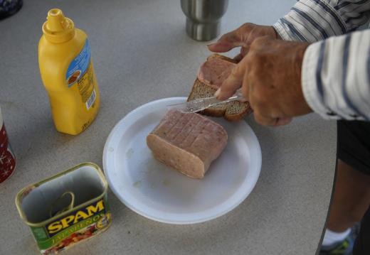 ▲▼ 「午餐肉罐頭」常被偷，夏威夷超商傷腦筋！（圖／路透社）