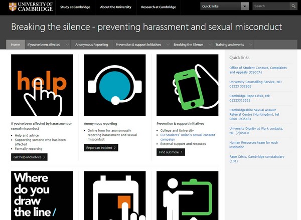 ▲▼劍橋大學規定與學生發展性關係需「自行申報」。(圖／翻攝自劍橋大學官網)