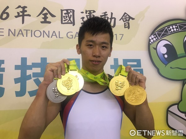 ▲全運會，李智凱。（圖／記者魏立信攝）