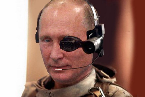 ▲俄羅斯總統普丁的「未來戰士」Look。(圖／翻攝自網路)