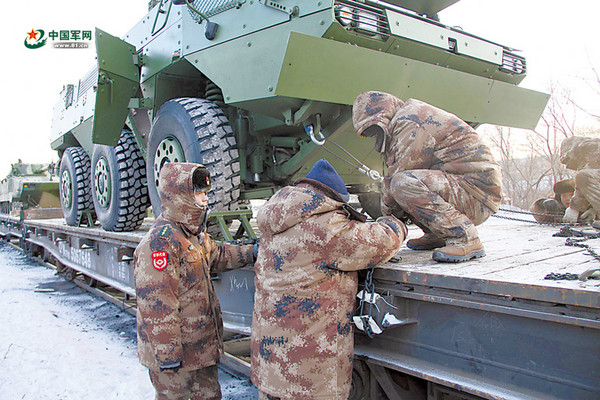 ▲▼新型6×6輪式步兵戰車             。（圖／中國軍網）