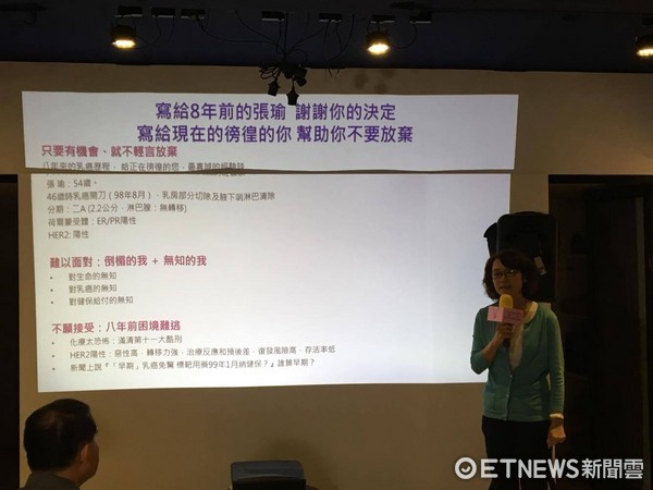 ▲乳癌未轉移「藥費多100萬」　她嘆：如果再嚴重一點就好（圖／記者嚴云岑攝）