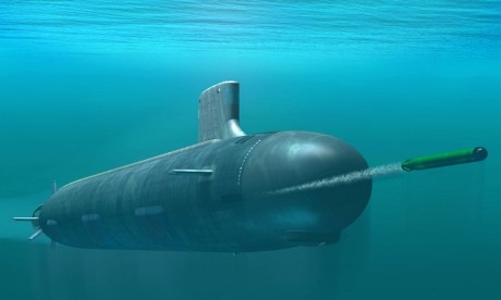 ▲露俄羅斯可能發展一款可攜帶核武器的無人潛艇，對美國沿海地區造成嚴重威脅。（示意圖／翻攝自大陸網站）