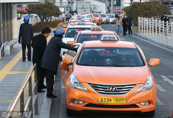 ▲南韓的計程車種類。（圖／CFP）