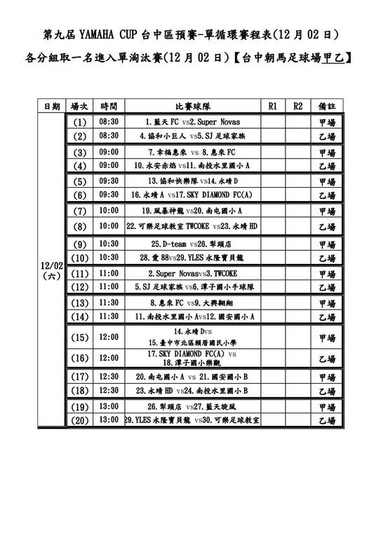 ▲YAMAHA台中區預賽。（圖／台灣電通提供）