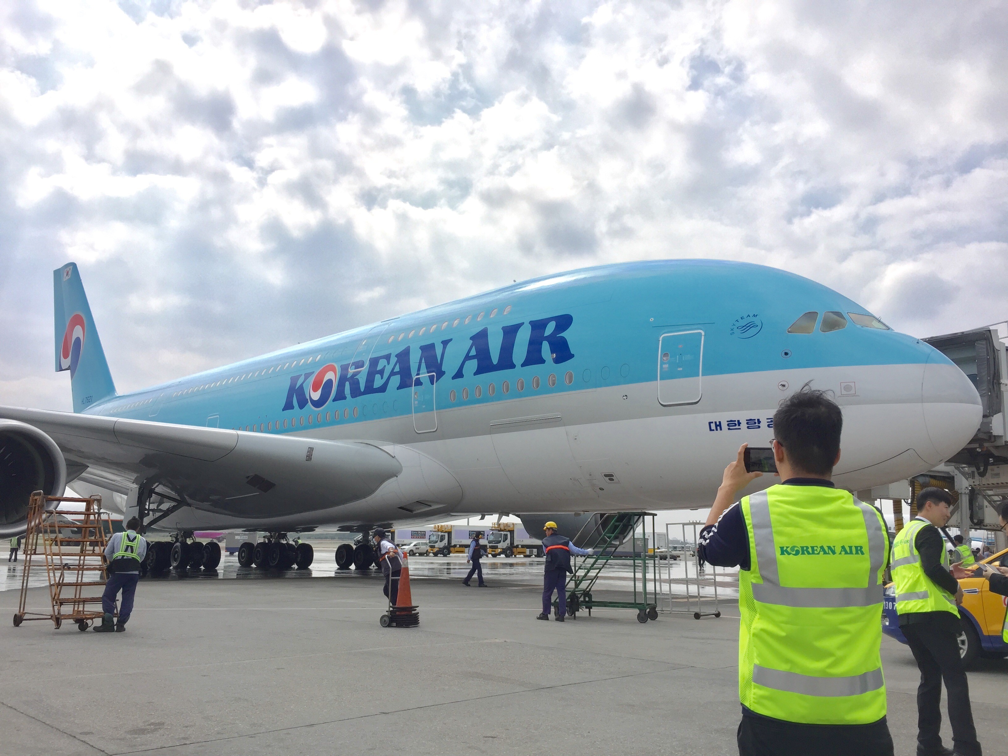 全球最大客機飛韓國 大韓a380首航開箱1萬3爽搭商務艙 Ettoday旅遊雲 Ettoday新聞雲