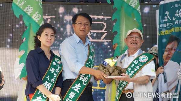 ▲台南市長參選人顏純左，29日上午舉行「麻豆、官田後援會」成立大會。（圖／顏純左提供）
