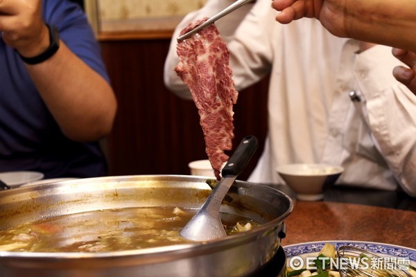 ▲阿裕牛肉涮涮鍋。（圖／記者陳涵茵攝）