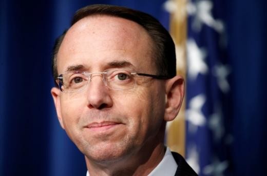 ▲▼ 美國司法部副部長羅森斯坦（Rod Rosenstein）。（圖／路透社）