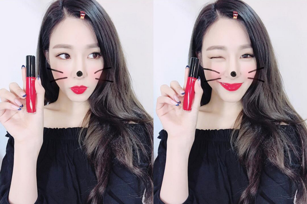 ▲紅唇。（圖／翻攝自娛圈先知微博、Baidu申敏ㄦ吧微博、xolovestephi IG）