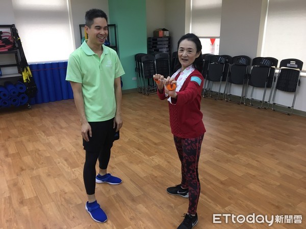 北醫君蔚皮拉提斯會館開幕。譚艾珍。（圖／記者嚴云岑攝）