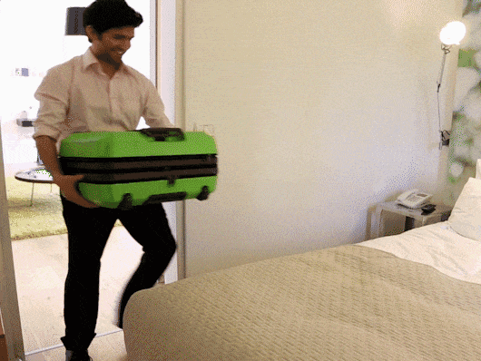 ▲可變3倍大的Fugu Luggage（圖／翻攝自www.kickstarter.com）