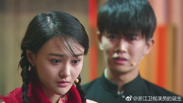 ▲鄭爽在《演員的誕生》演技被大檢視。（圖／翻攝自微博）