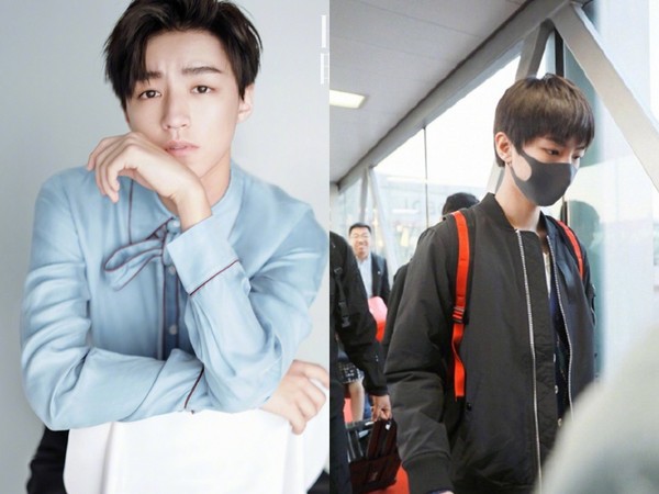 ▲王俊凱現身機場，準備錄影《演員的誕生》。（圖／翻攝自王俊凱、《芒果娛樂》微博）