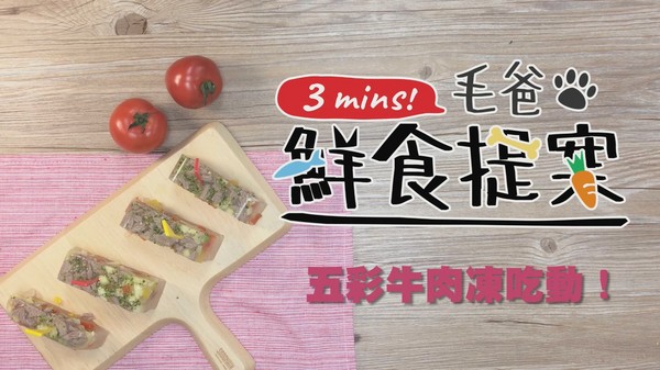 咕溜咕溜創意料理～五彩牛肉凍吃動！（圖／毛起來 MaoUp）
