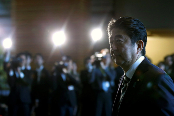 ▲▼安倍晉三再被選為第98任日本首相。（圖／路透社）