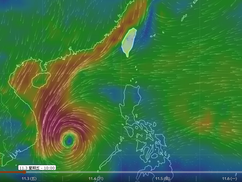 天氣圖。（圖／中央氣象局）