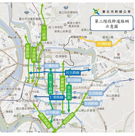 ▲▼北市「類捷運」公車路網成效佳，預計明年完成8橫8縱。（圖／台北市政府提供）