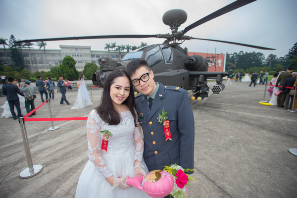 ▲▼陸軍106年聯合婚禮。（圖／國防部提供）