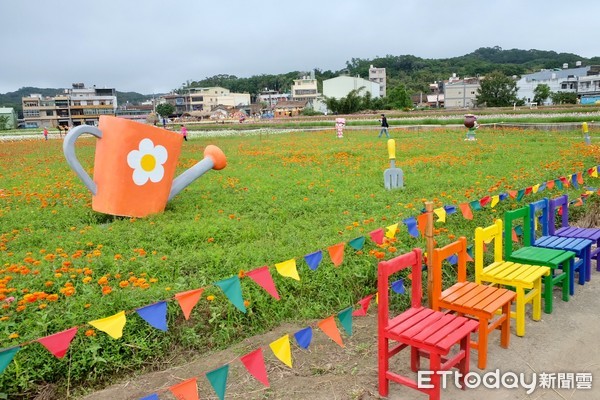 ▲桃園花彩節蘆竹、中壢會場。（圖／記者于佳云攝）