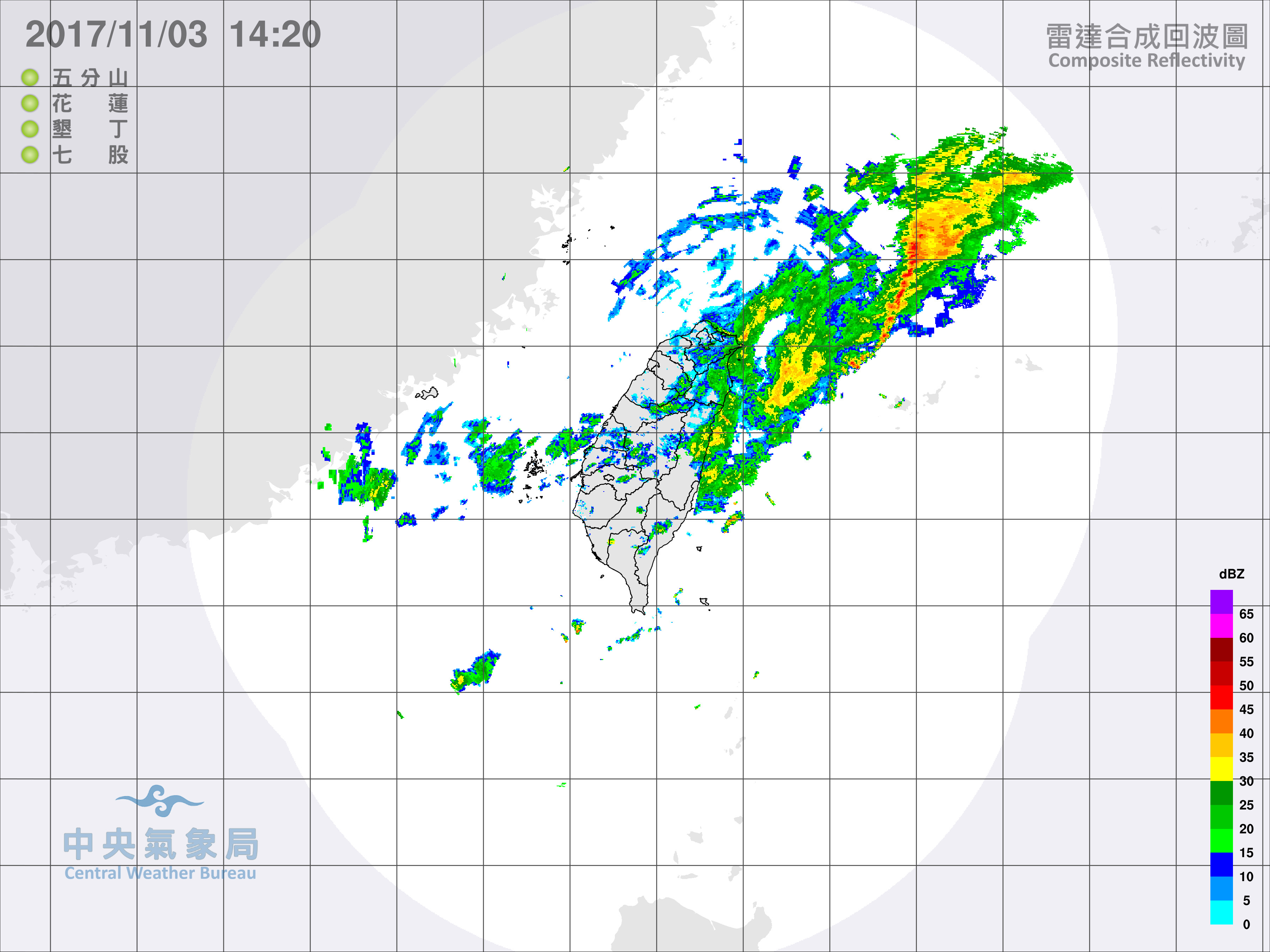 天氣圖。（圖／氣象局）