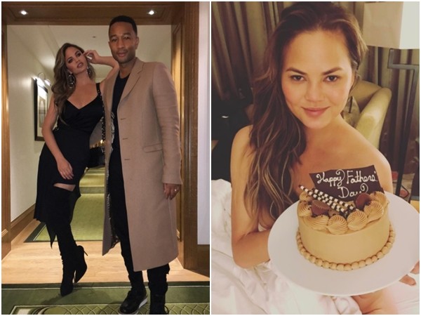 克莉絲泰根（Chrissy Teigen）和約翰傳奇（John Legend）。（圖／翻攝自克莉絲泰根IG）