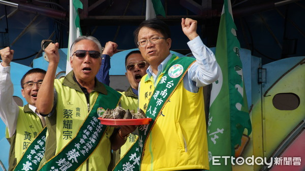 ▲台南市長參選人顏純左，成立南科區後援會，允諾若當選市長將開發善化後火車站，方便山區民眾。（圖／顏純左提供）