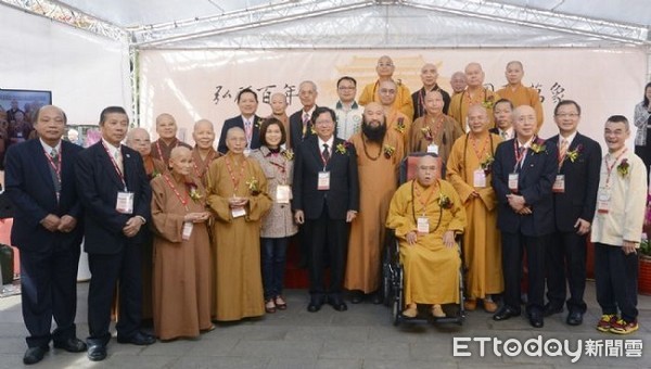 ▲桃園市圓光寺百年紀念為台灣佛學教育及宗教文化的典範代表。（圖／桃園市政府提供）