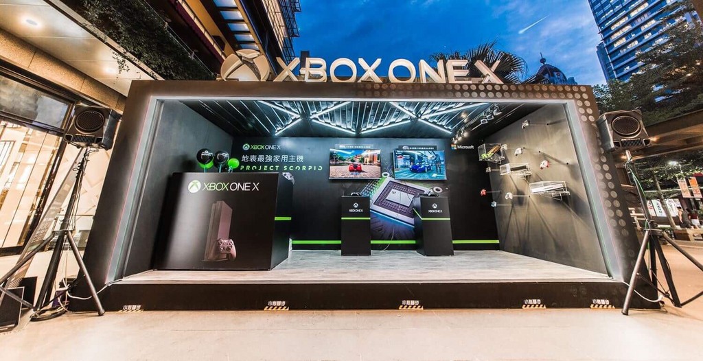 微軟新機XBOX ONE X開賣（圖／台灣微軟提供）