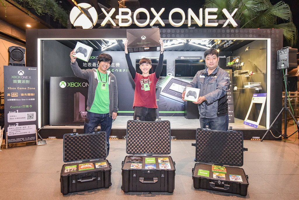 微軟新機XBOX ONE X開賣（圖／台灣微軟提供）