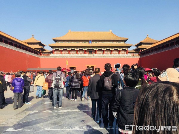 ▲川普到訪北京首站將參觀故宮  。（圖／記者周怡德攝）