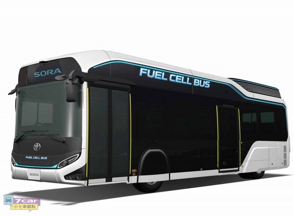 Toyota SORA 燃料電池巴士將採用先進複合材質車頂
