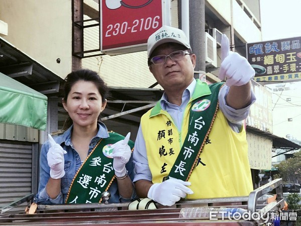 ▲台南市長參選人顏純左，在電視辯論會後民調攀升，他正加速拜票及後援會成立腳步。（圖／顏純左提供）