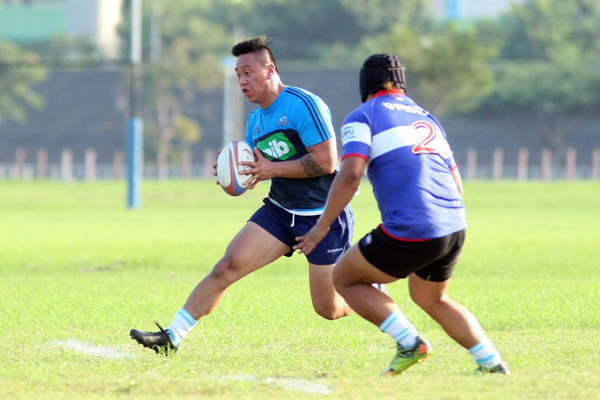 ▲2017世界盃橄欖球錦標賽中華隊集訓，林義。（圖／橄欖球協會提供）