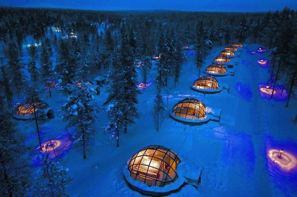 ▲芬蘭極光小屋將擴建。（圖／Kakslauttanen Arctic Resort粉絲頁）
