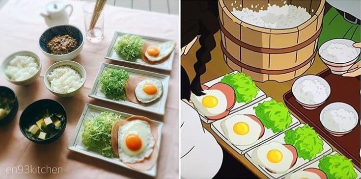 《吉卜力飯》食物和器皿神還原（圖／instagram@en93kitchen）