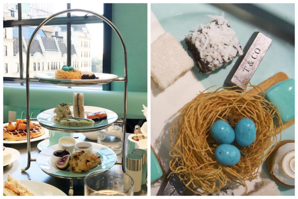 ▲▲TIFFANY Blue Box Cafe。。（圖／翻攝blackboxconcierge IG、nycfoodiesquad IG 、第凡內早餐劇照）