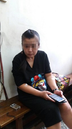 潘女頭髮稀少、臉色蒼白，好像老了20歲。（警方提供）